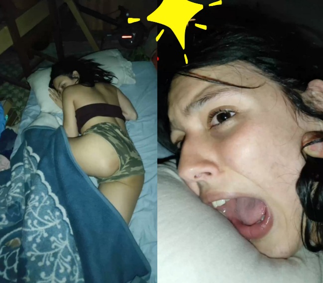 Se quedo dormida y le abri su rico culit 1