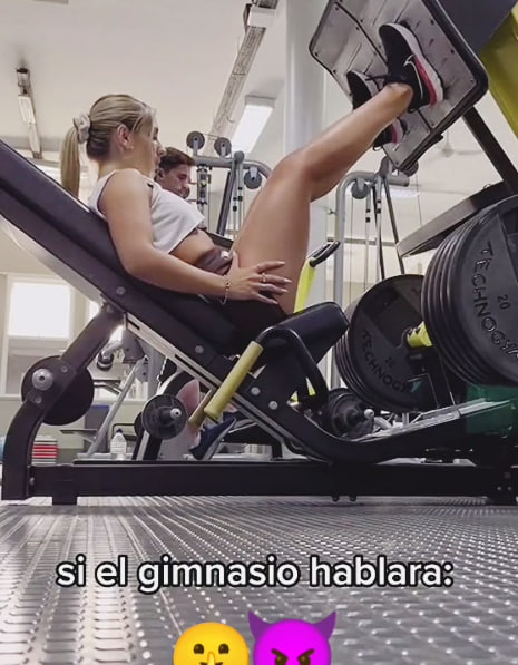 NUNCA dejen a sus novias solas en el GYM + VIDEO 1