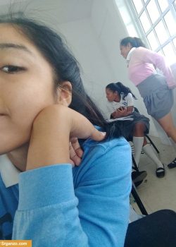 Linda colegiala cogiendo al llegar de clases, Fotos + video 13