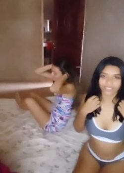 El mejor trio es con la hermana y su amiga. Video+ 2