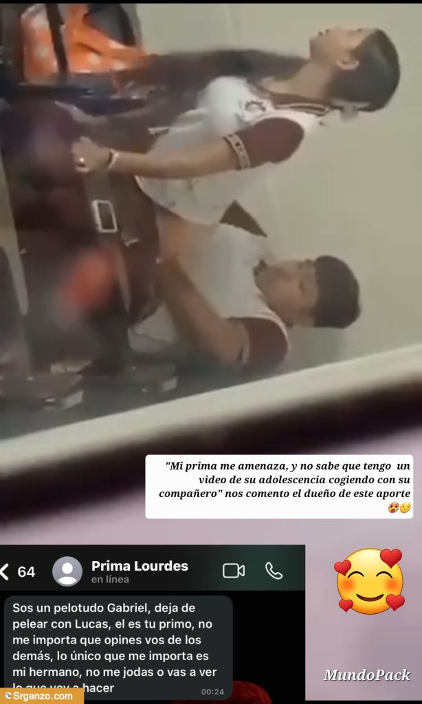 La prima lo amenaza sin saber que tiene su video prohibido de prepa. 1