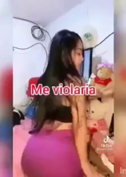 Tio le dijo a sobrina que si muestra el culo en tik tok la VIOLARÍA + VIDEO 7