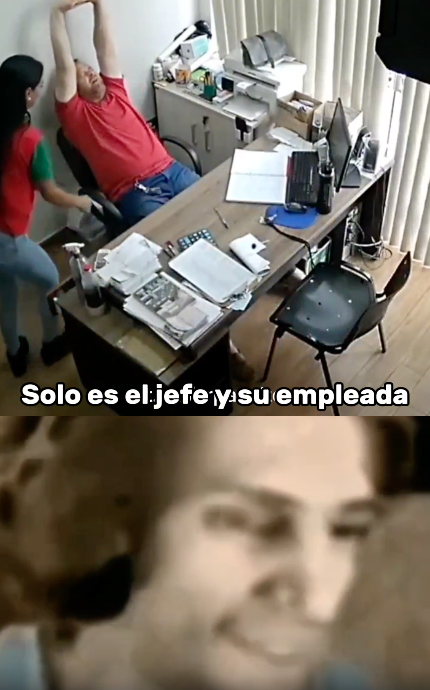 Solo es mi jefe decía cuando el jefe bien que se la cogia + video 1