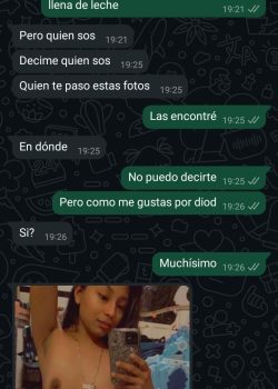 Chat con la hermana se pone caliente y termina mandando mas. 5