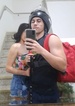 El chico del delivery se coge a mi novia trolita 7