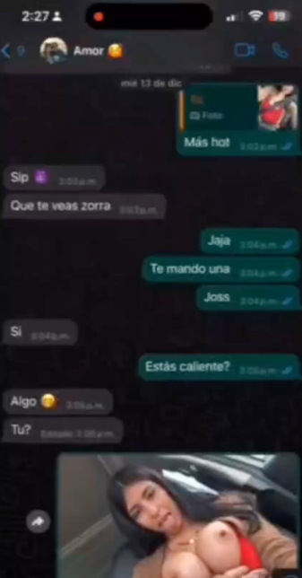 Asi de caliente se puso el chat + video 1