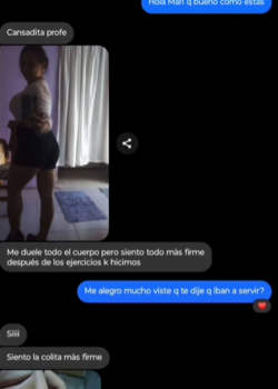 Alumna tetona del gym me pasa todo su pack 3