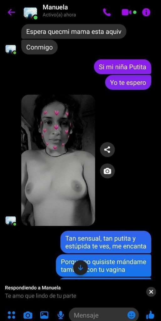 Mi prima me manda nudes al privado 1
