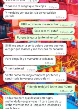 Mi prima karla se pone hot por chat y me la termino cogiendo 4