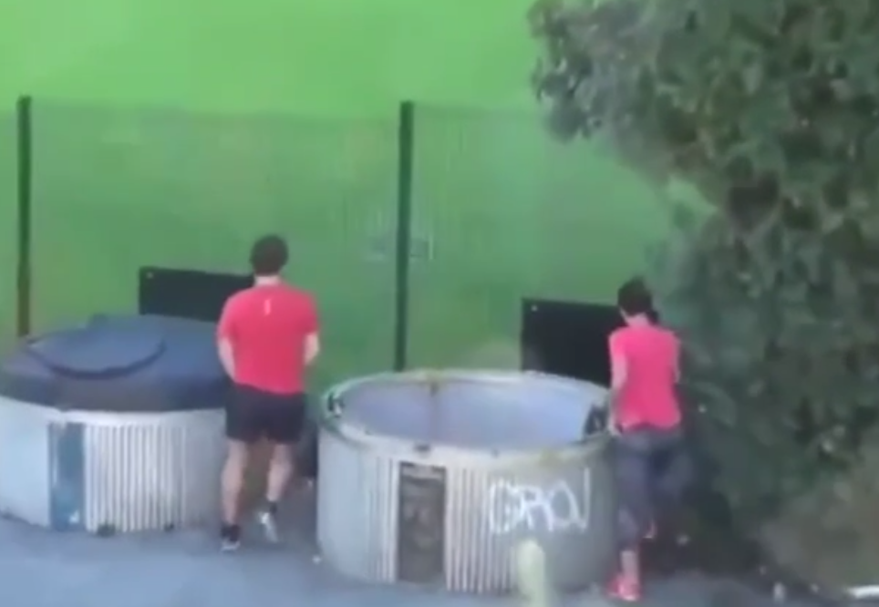PILLADOS despues de trotar pegandose un RAPIDITO + video 1