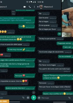 Videos de profesora detonada con los alumnos chantajeada. 5