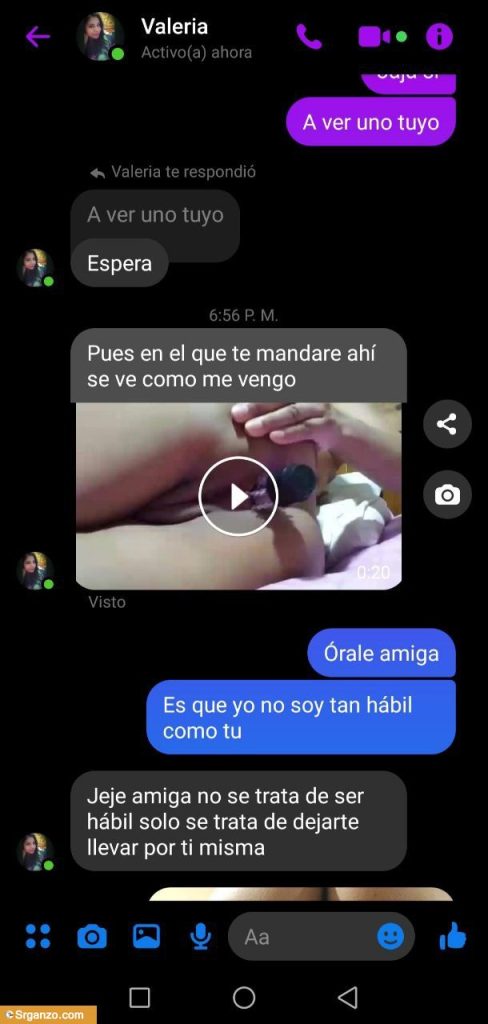 Entre amigas se pasan videos masturbándose. 1
