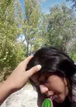 Estudiante Putita Tragando Leche En El Monte Y Más 7