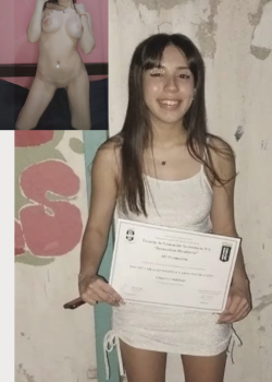 Pendejita de 18 años recien egresada manda fotitos 3