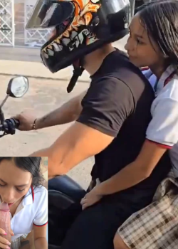 Colegiala de 18 añitos chupandome toda la pija 2