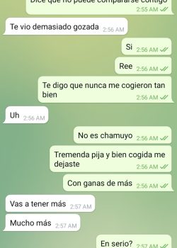 Chat filtrado y videos detonandome a novia ajena 17