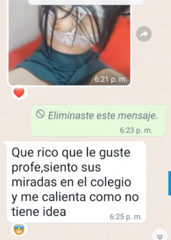 Alumna putita manda nudes a su profesor 9