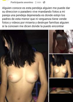 Pendejita de Formosa funada por trola 12