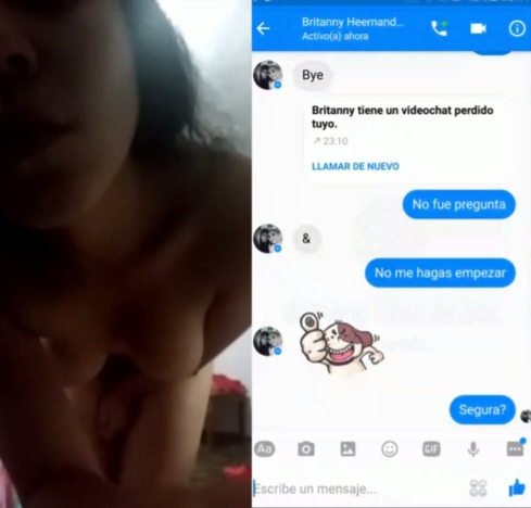 Morrita trola filtrada por videollamada 1